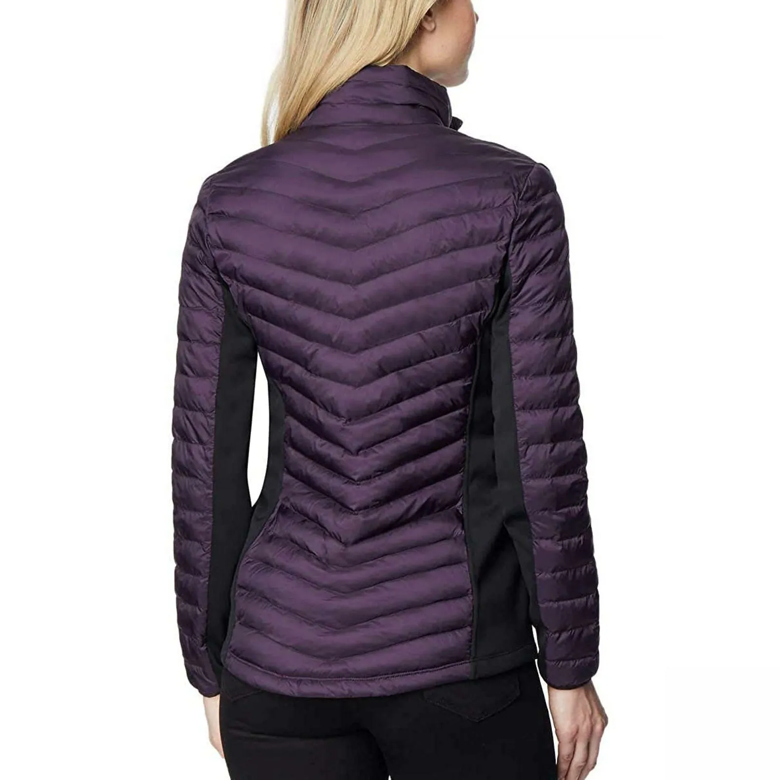 32 Degrees Heat Women's Mixed Media Quilted Jacket