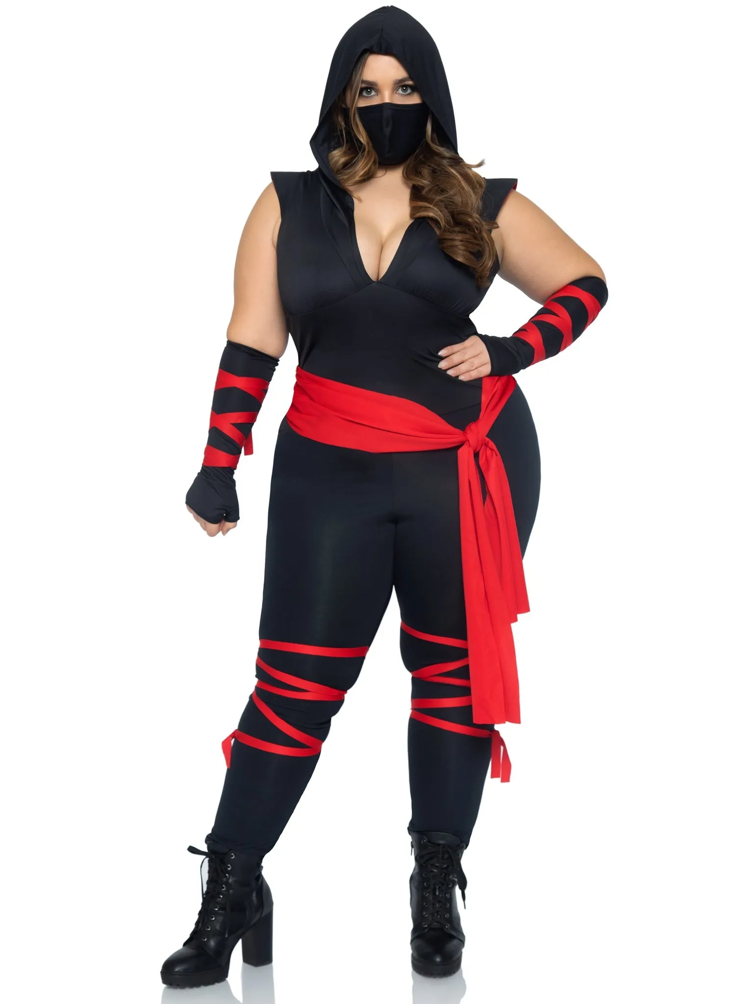 4PC Deadly Ninja Costume