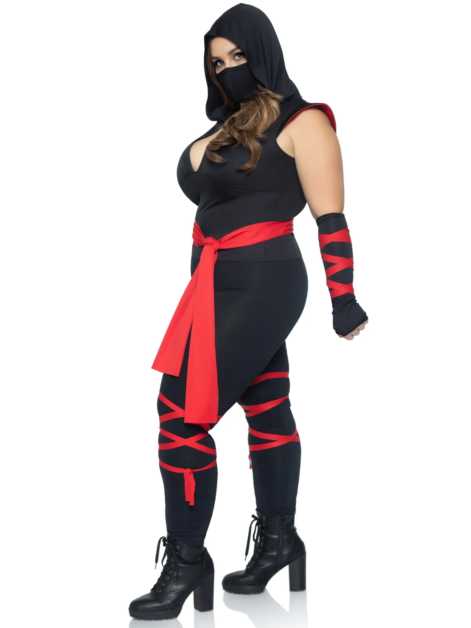 4PC Deadly Ninja Costume