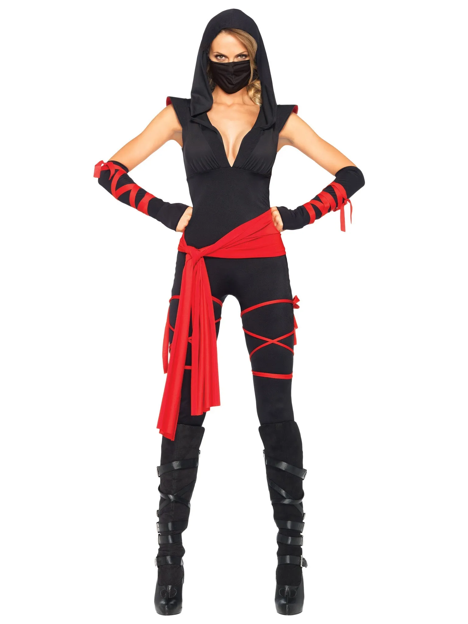 4PC Deadly Ninja Costume