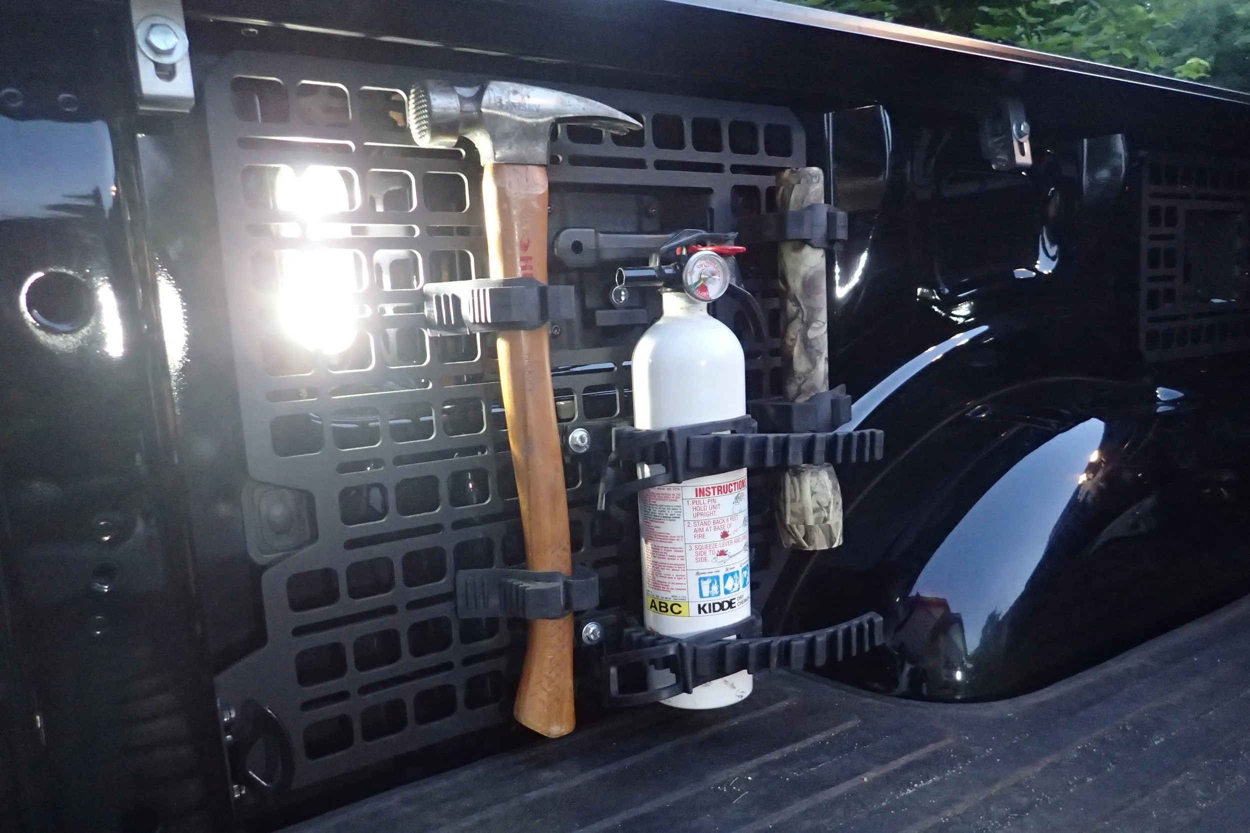 BuiltRight Industries - Bedside Rack System - Large Panel - 2017-2020 Super Duty