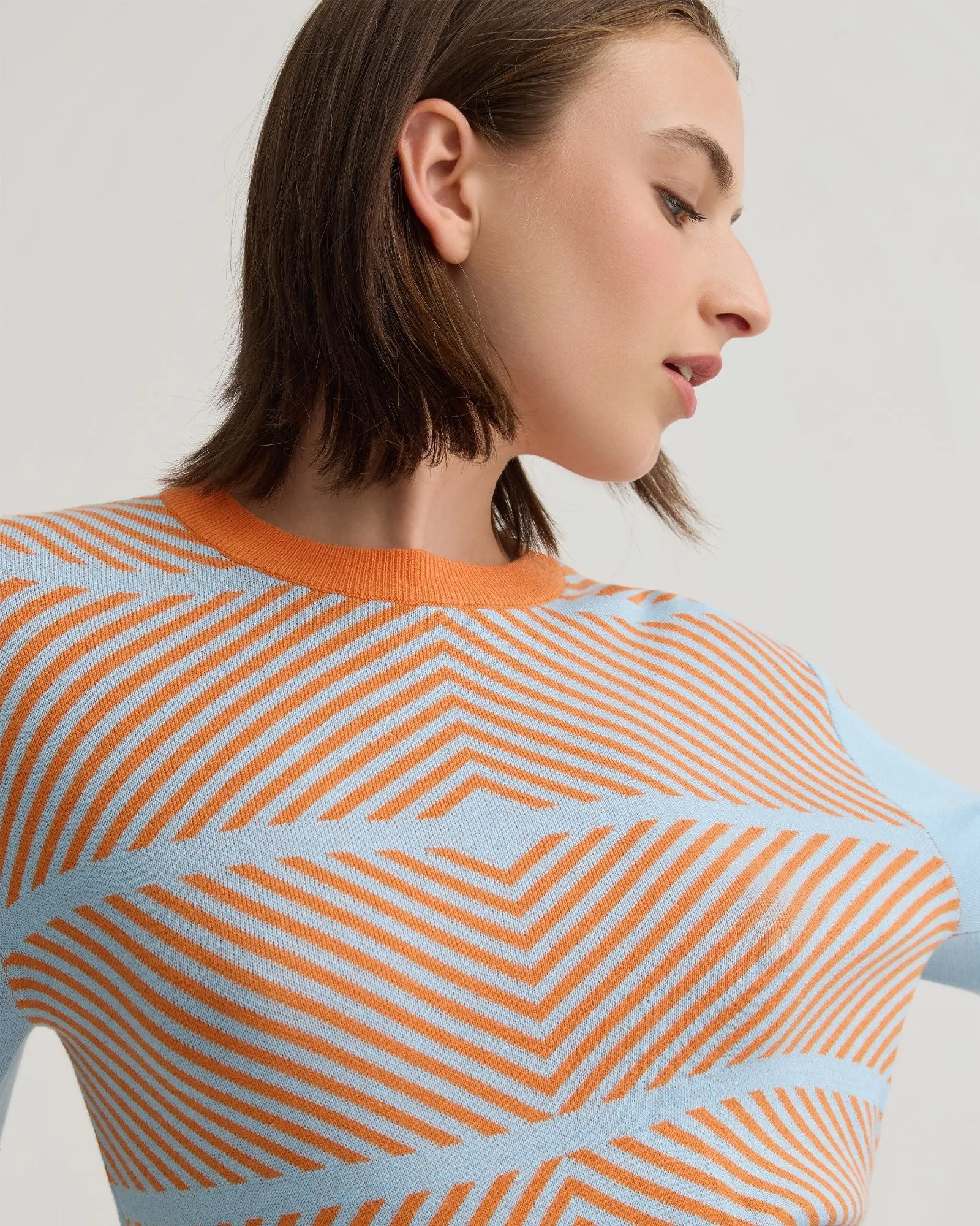 Caro Patterned Knit