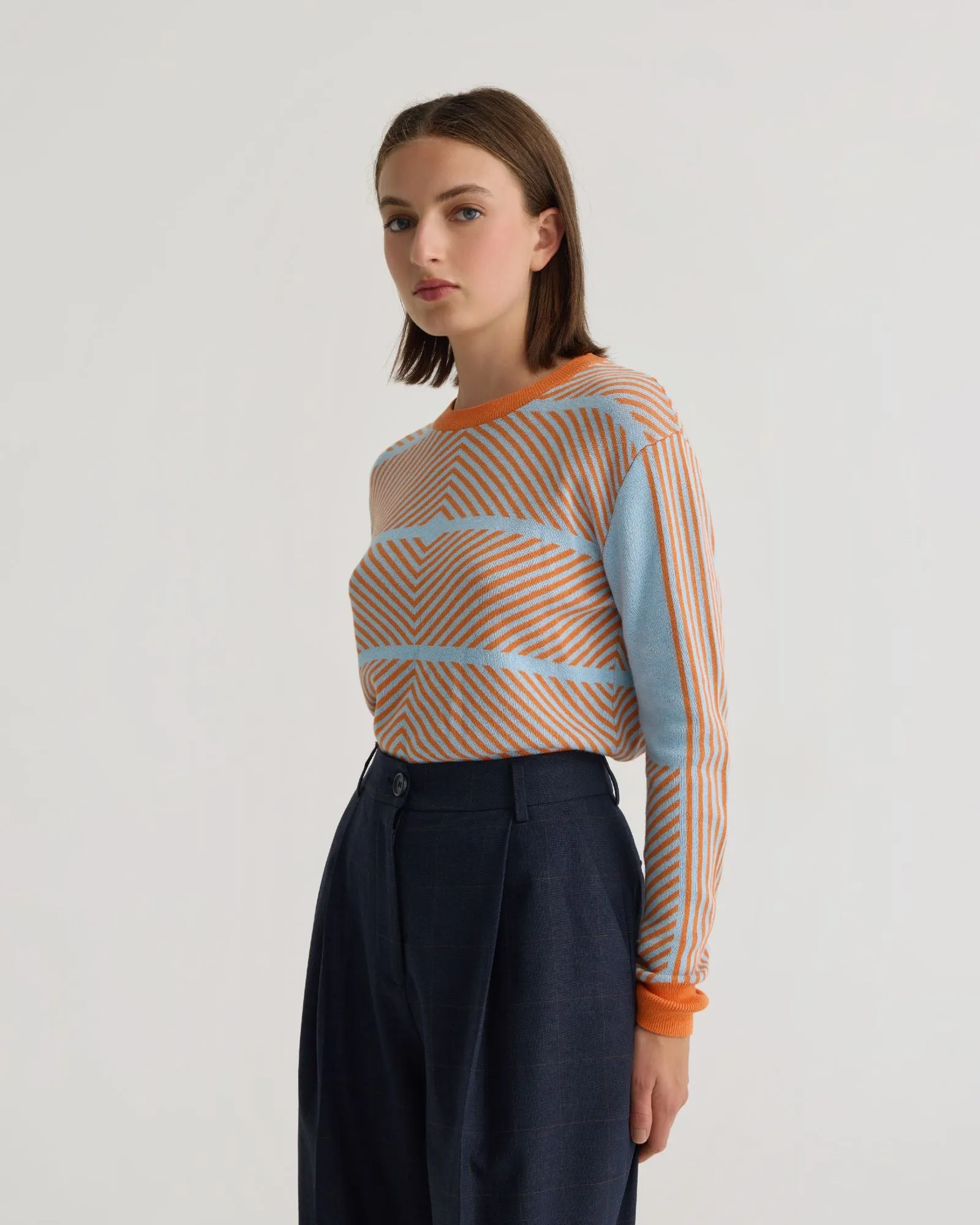 Caro Patterned Knit