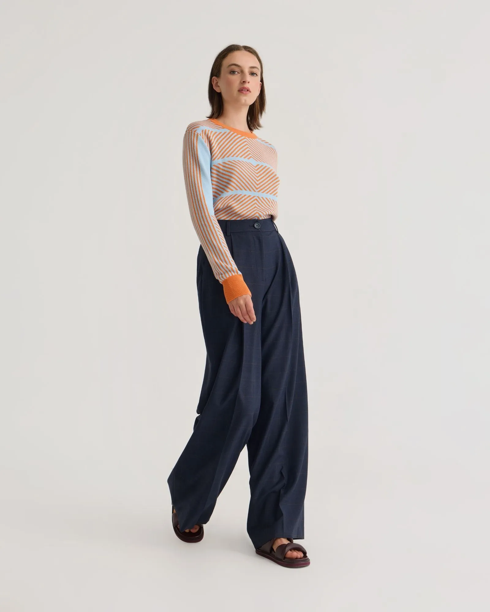 Caro Patterned Knit