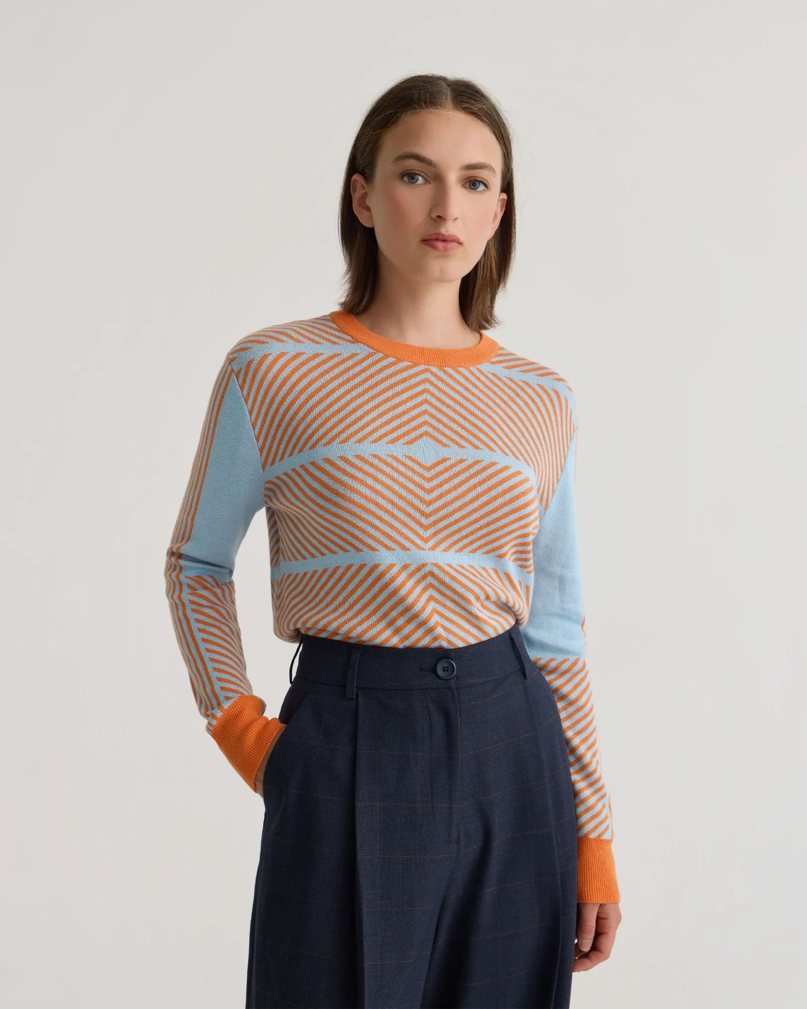 Caro Patterned Knit