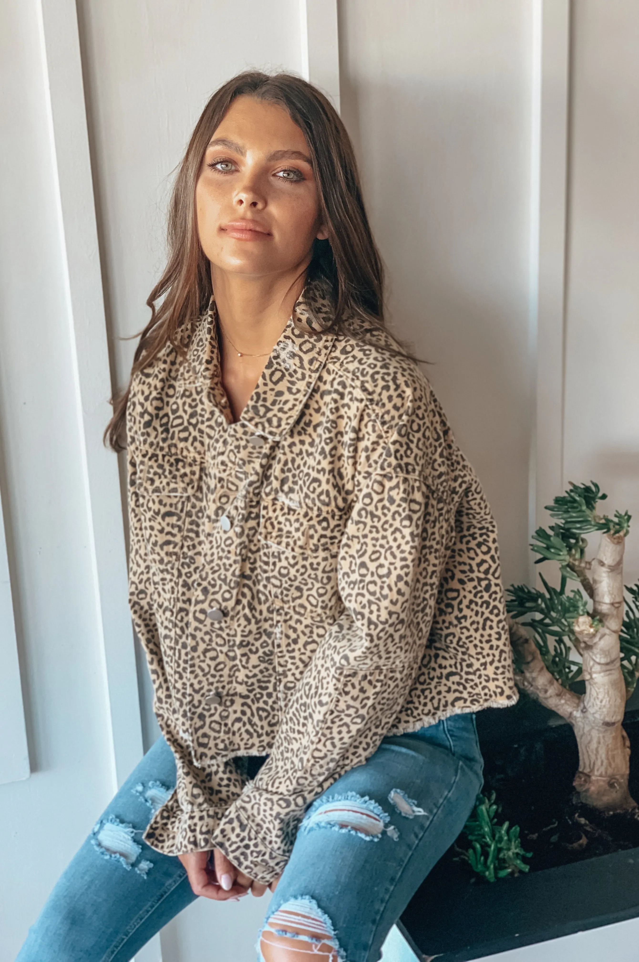 Come and Get Me Leopard Jacket