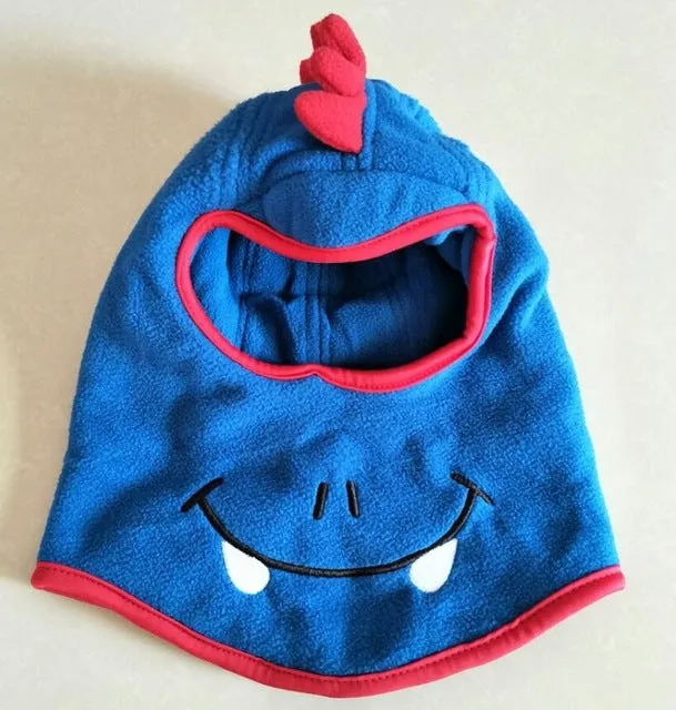 Godzilla Wool Blend Balaclava Kids Hat Beanie