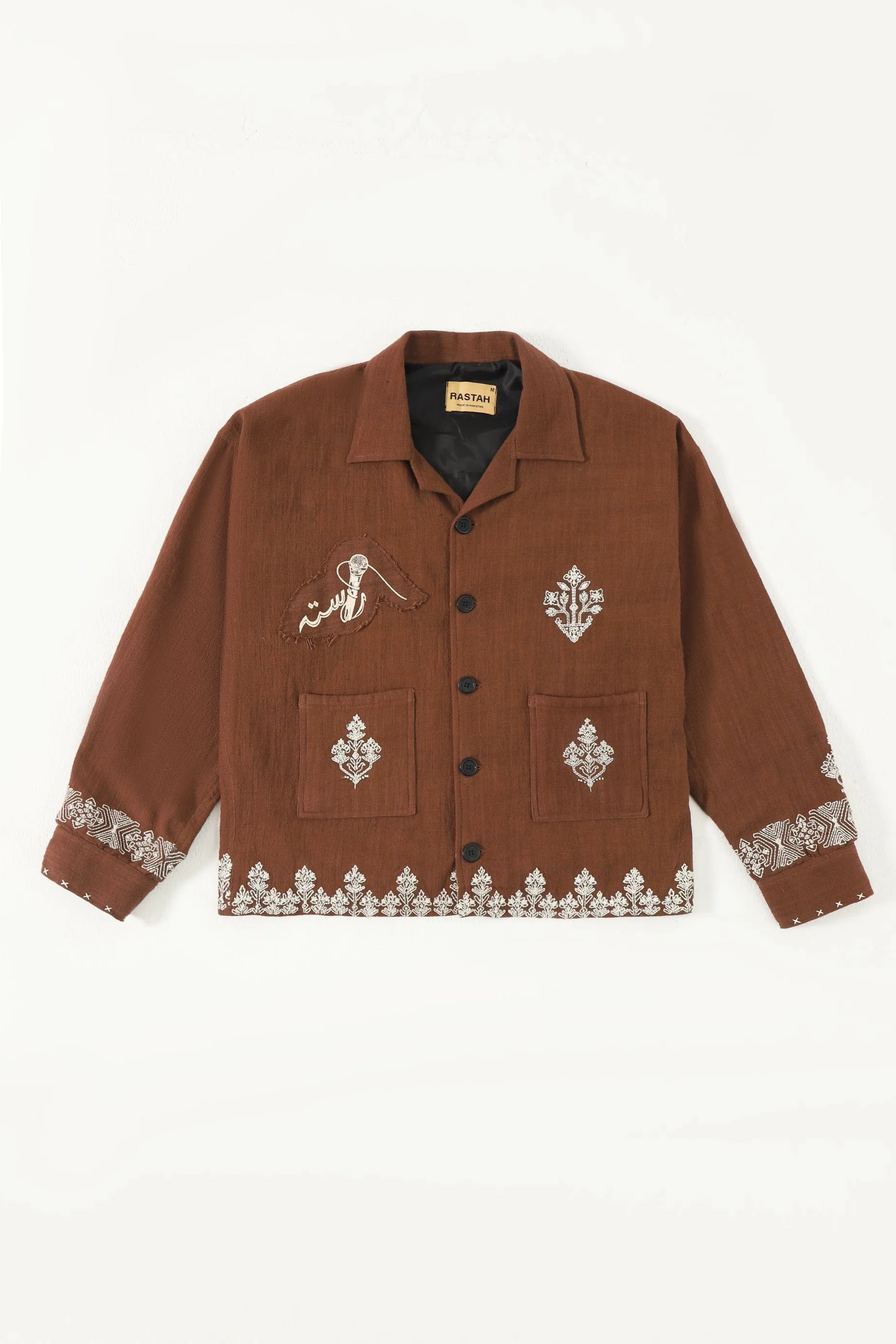HAND EMBROIDERED LIGHTWEIGHT COACH JACKET