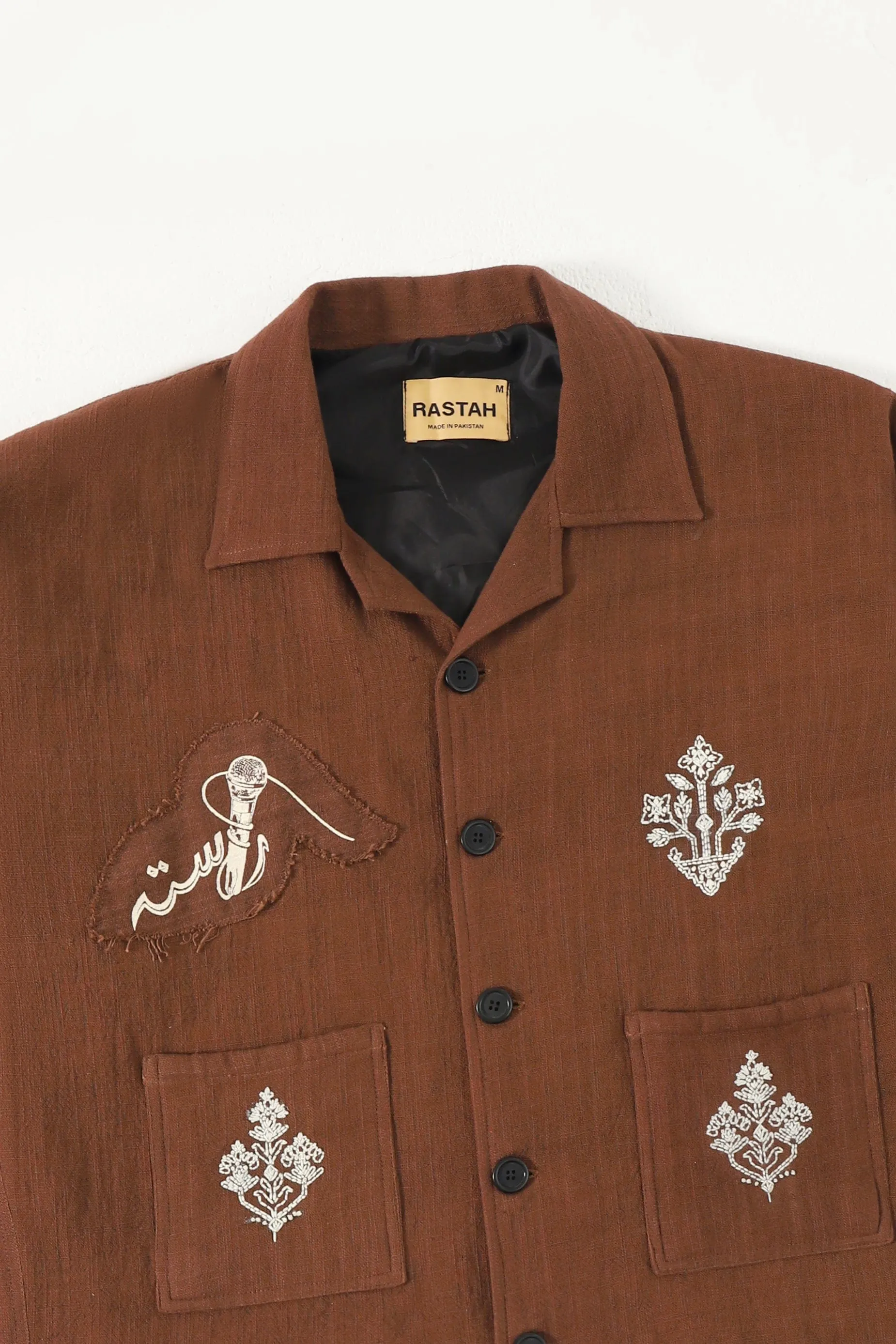 HAND EMBROIDERED LIGHTWEIGHT COACH JACKET