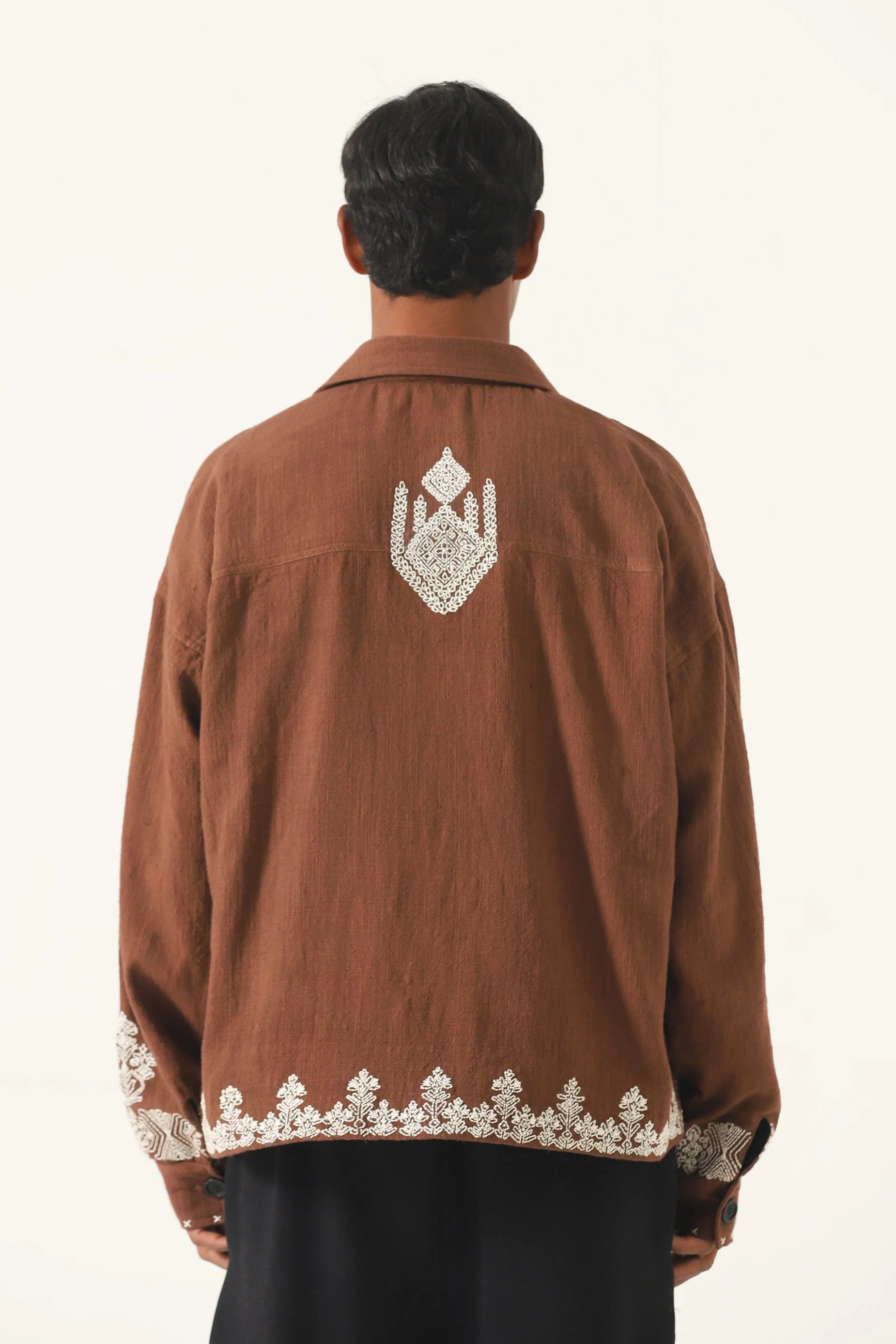 HAND EMBROIDERED LIGHTWEIGHT COACH JACKET