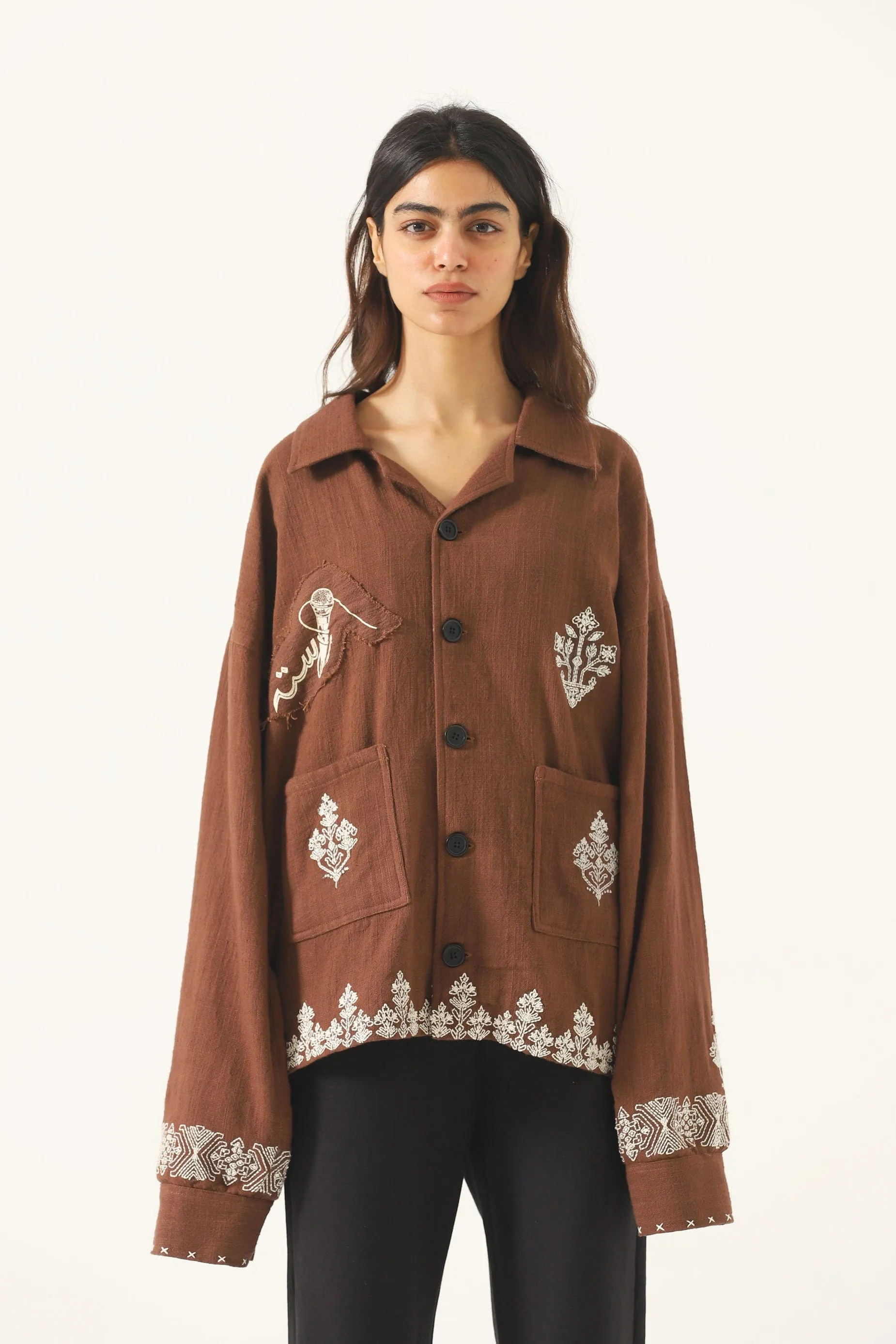 HAND EMBROIDERED LIGHTWEIGHT COACH JACKET