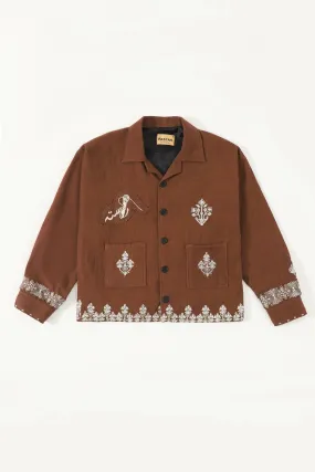 HAND EMBROIDERED LIGHTWEIGHT COACH JACKET