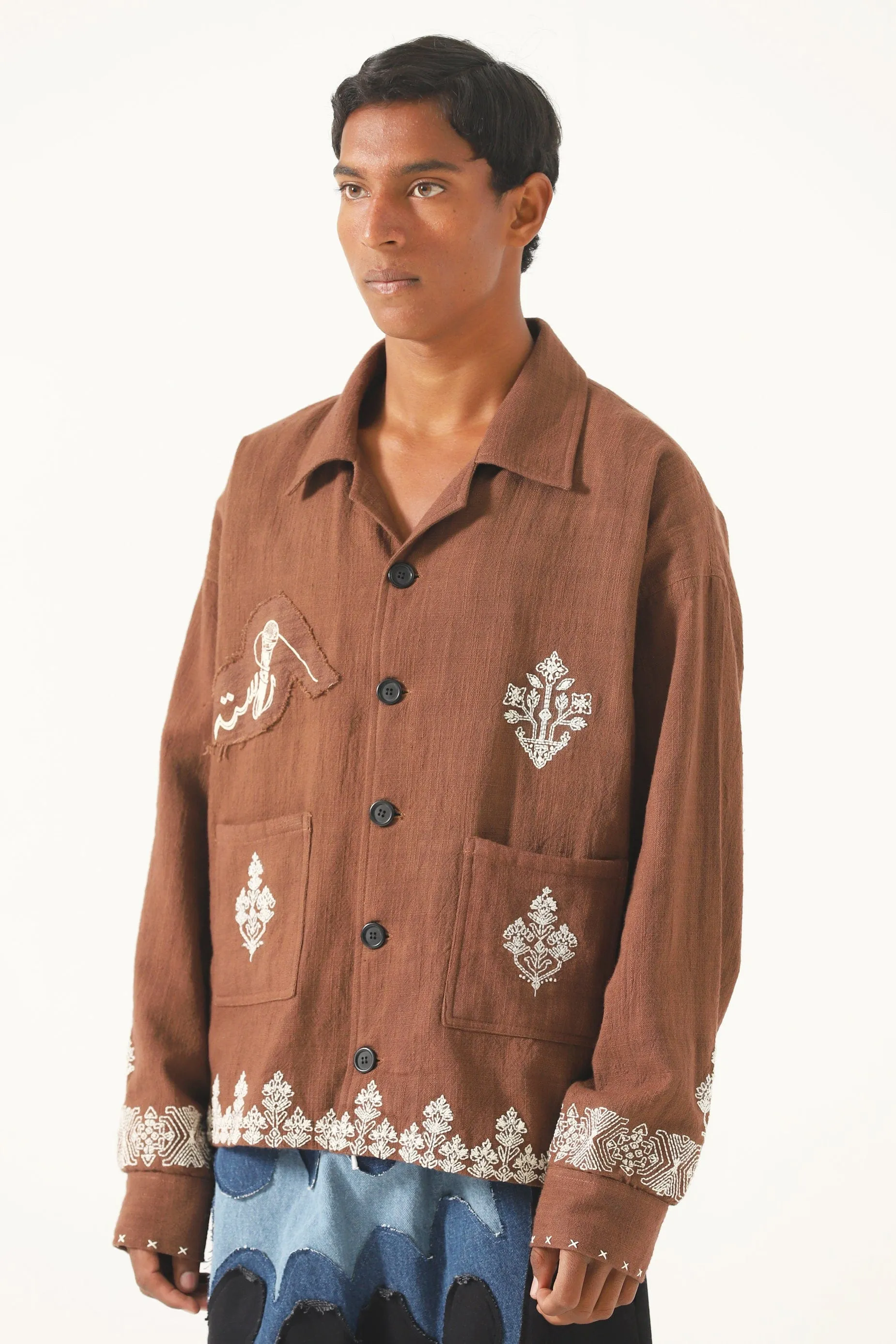 HAND EMBROIDERED LIGHTWEIGHT COACH JACKET