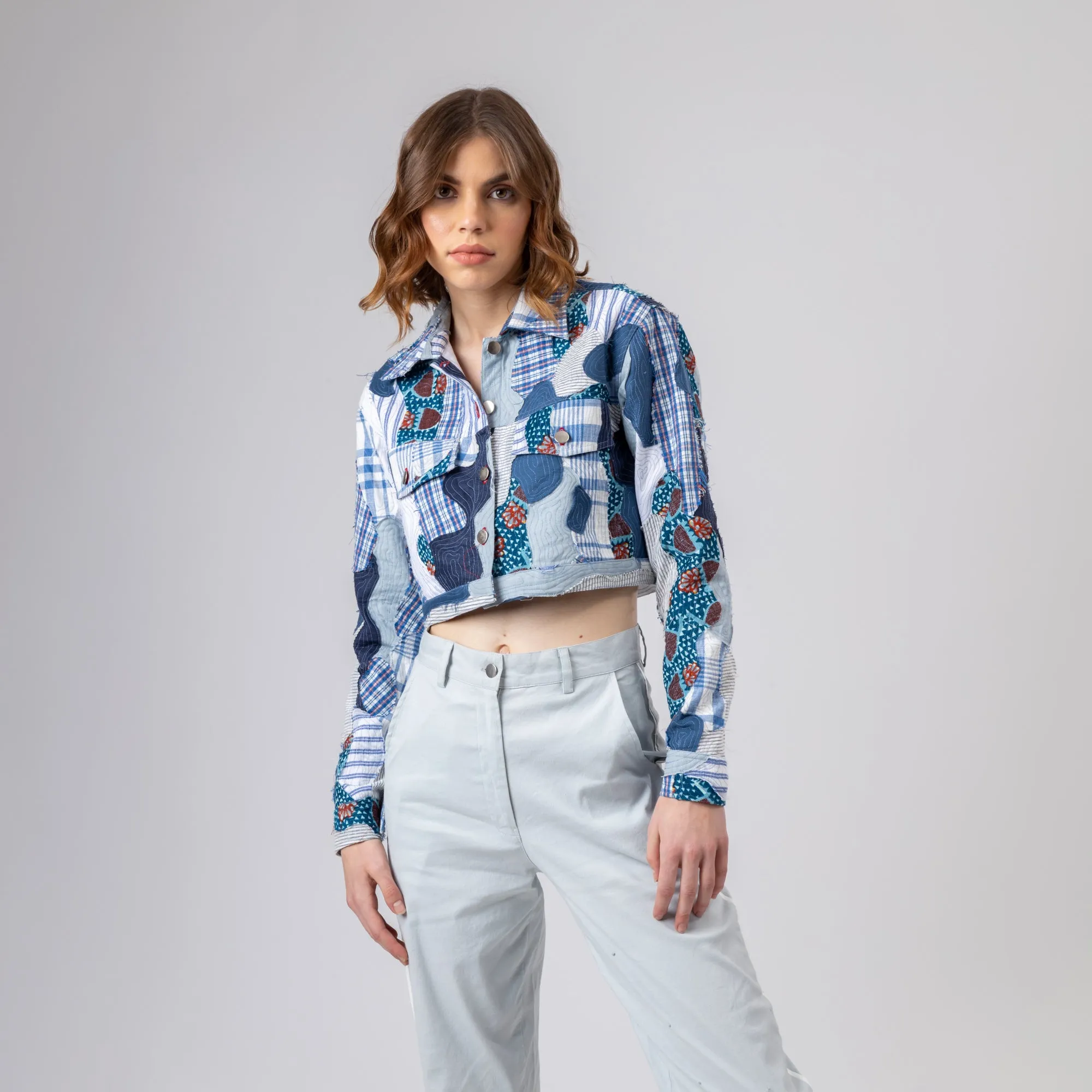 June patchwork jacket