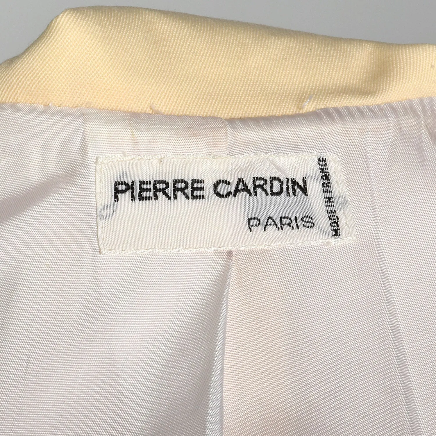 Large Pierre Cardin 1970s Tan Trench Coat