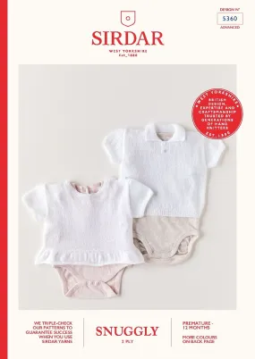 Leaflet 5360 - Sirdar Snuggly 2 Ply