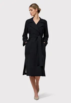 Lydiah Dark Navy Trench