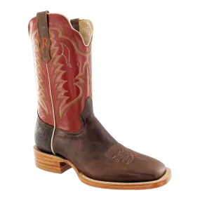 MEN'S R. WATSON RW8021-2 Arizona Tan Cowhide WESTERN BOOTS
