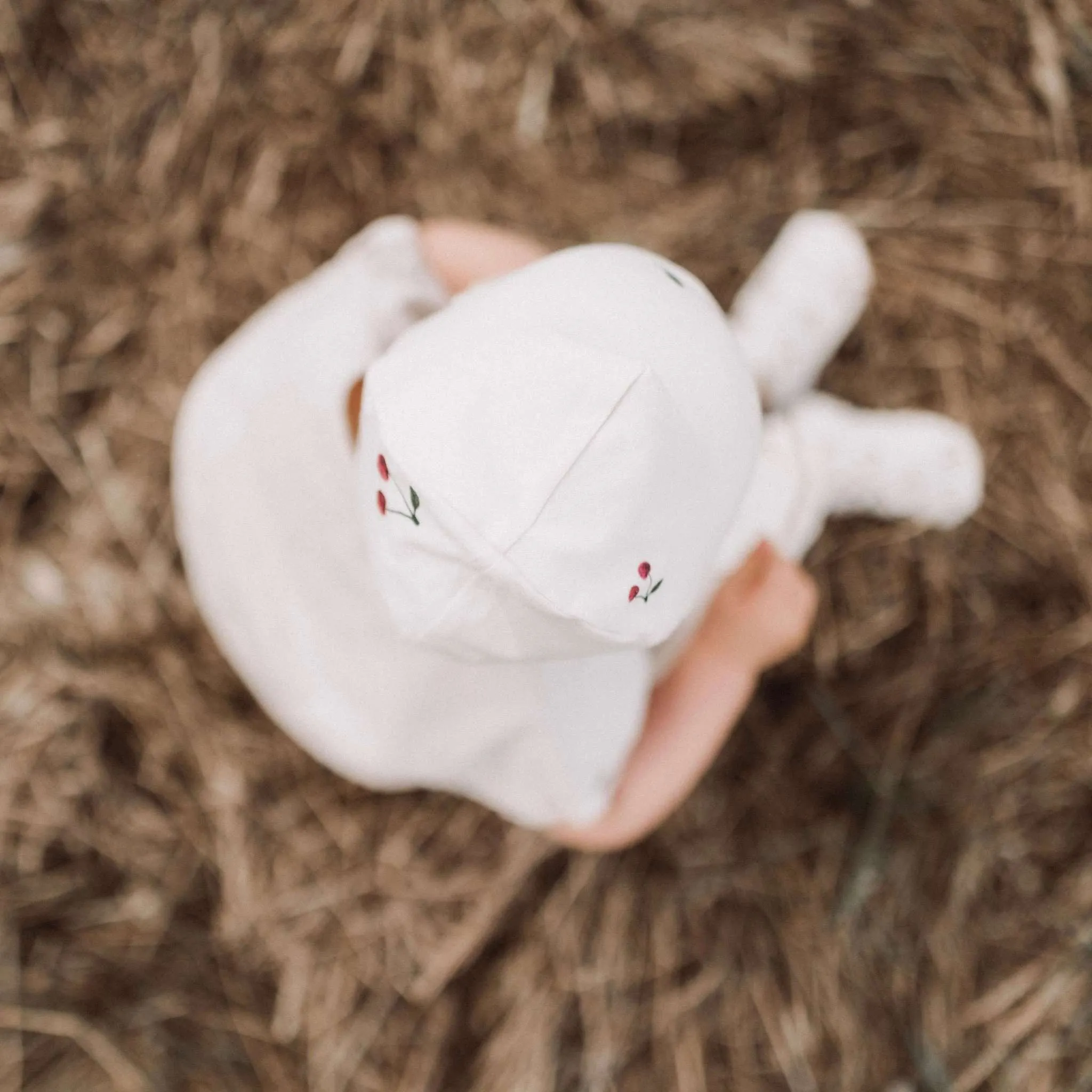 Organic Beanie - Pure Cherry - S A L E