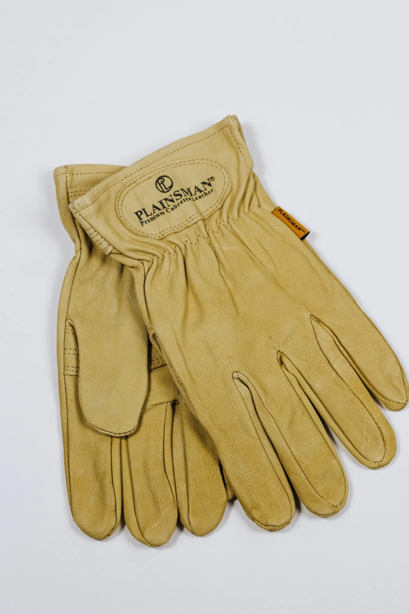 Plainsman Goatskin Tan Leather Gloves