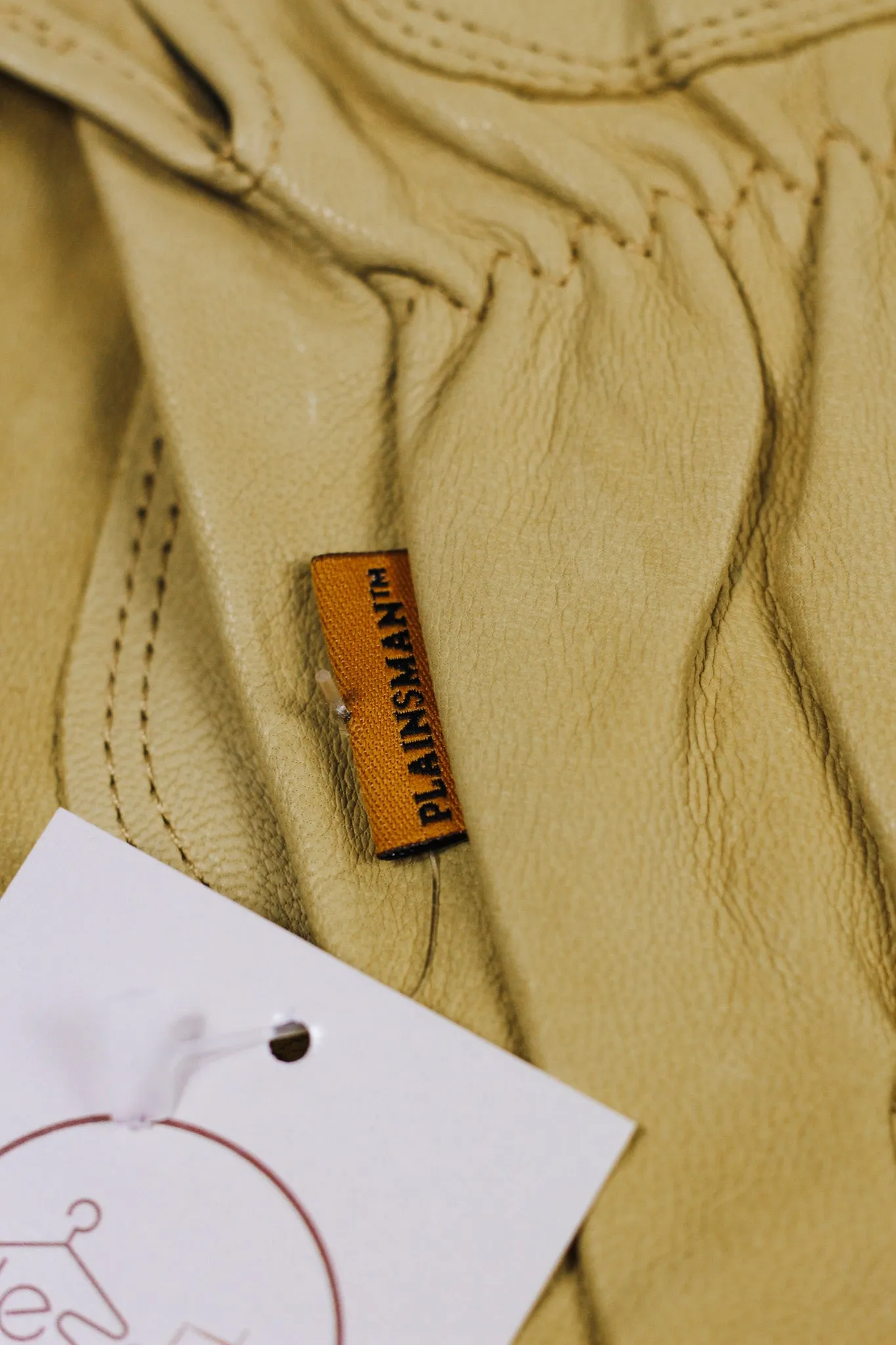 Plainsman Goatskin Tan Leather Gloves