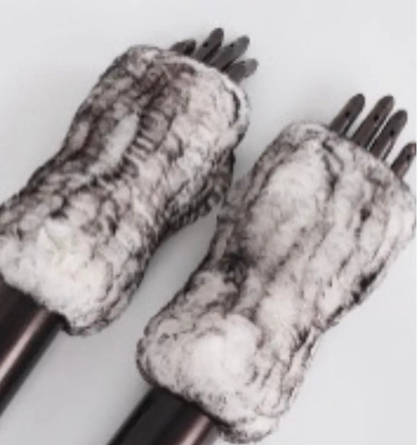 Rabbit Fur Arm Warmers - 14 Colors