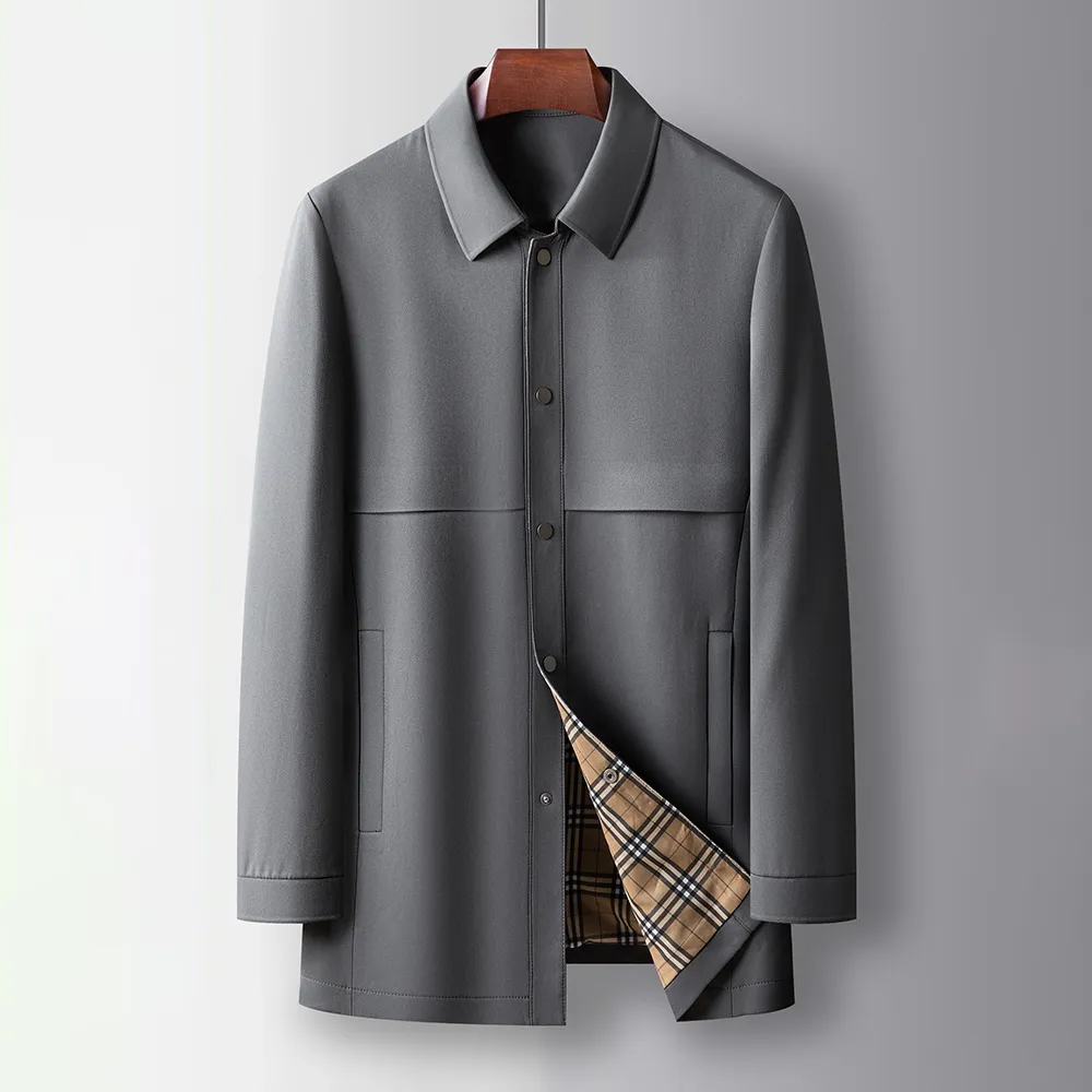 RENÉ MARTIN DUALCORE™ PLAID OVERCOAT