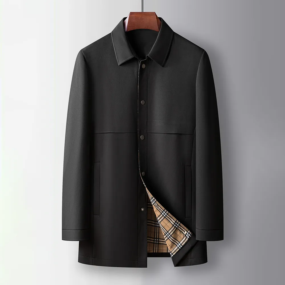 RENÉ MARTIN DUALCORE™ PLAID OVERCOAT