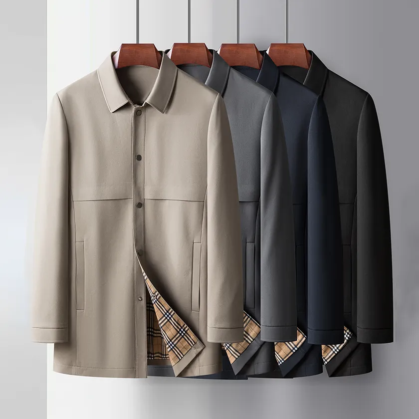 RENÉ MARTIN DUALCORE™ PLAID OVERCOAT