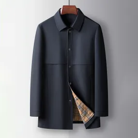 RENÉ MARTIN DUALCORE™ PLAID OVERCOAT