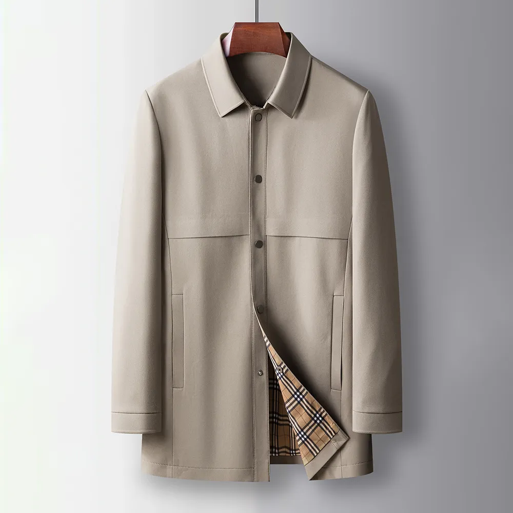 RENÉ MARTIN DUALCORE™ PLAID OVERCOAT