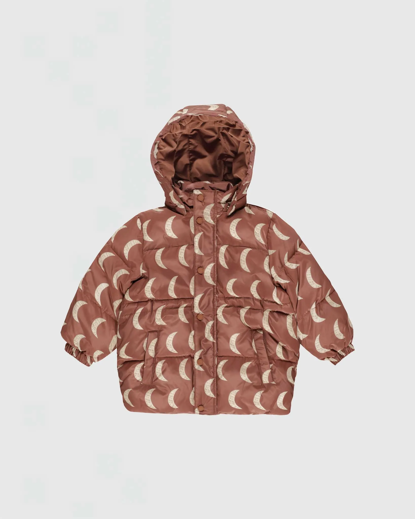 Rylee   Cru Puffer Jacket in Brick Moons