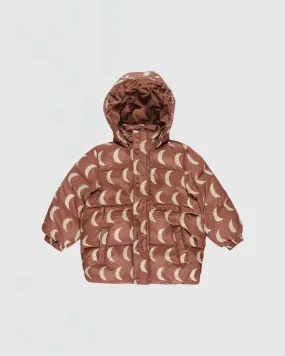 Rylee   Cru Puffer Jacket in Brick Moons