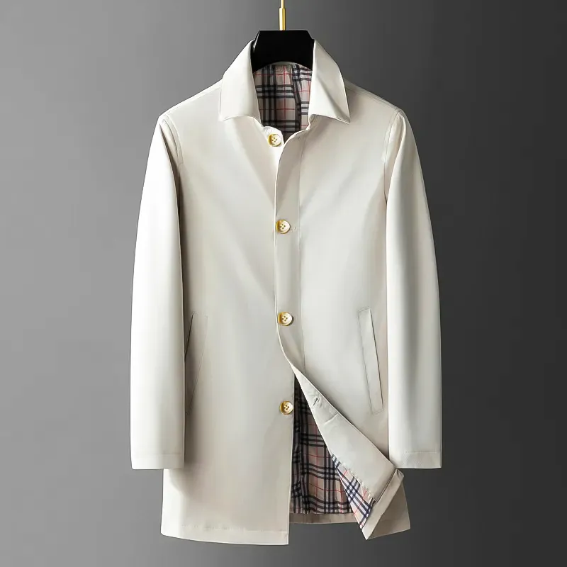 SINCLAIR DUALCORE™ PLAID OVERCOAT
