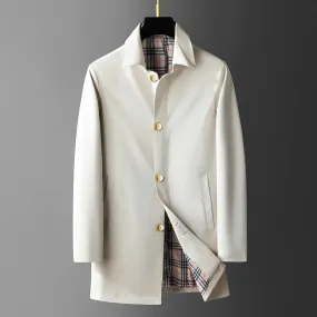 SINCLAIR DUALCORE™ PLAID OVERCOAT