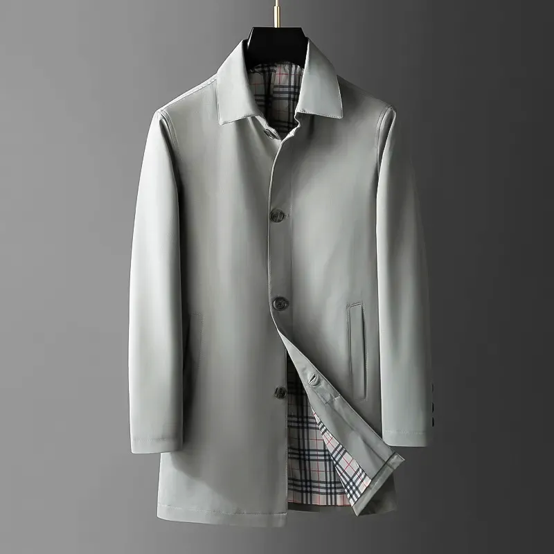 SINCLAIR DUALCORE™ PLAID OVERCOAT