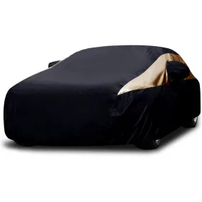 Titan Premium Multi-Layer PEVA Car Cover for Sedans 186-202 Inches Long - Golden Night