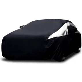 Titan Premium Multi-Layer PEVA Car Cover for Sedans 186-202 Inches Long - Jet Black
