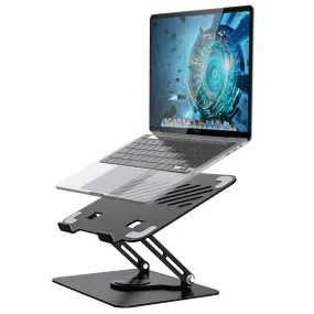 VAYDEER Adjustable Laptop Stand with 360° Rotation Base