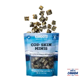 Wild Alaskan Cod Skin Minis