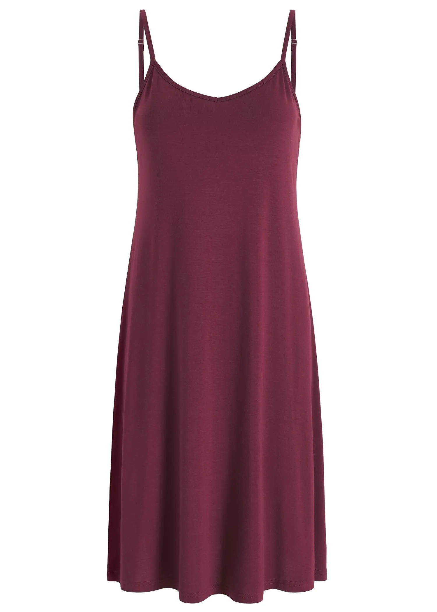 Women's Bamboo Viscose Slip Sleep Dress Sleeveless Nightgown